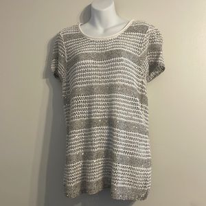 NWT I.N.C. International Concepts XL short sleeve sweater